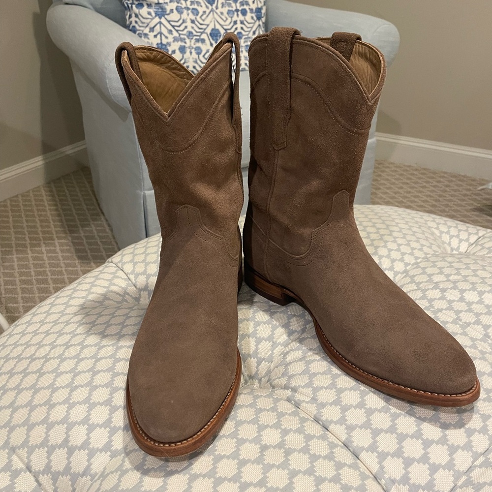 Tecovas The Shane Suede Cowboy Boots